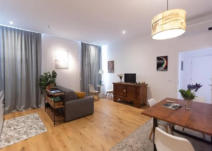 In The Center Of Apartment *